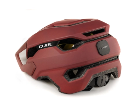 Casque VTT Unisexe STRAY Rouge Bourgogne