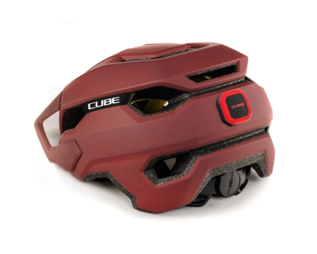 Casque VTT Unisexe STRAY Rouge Bourgogne