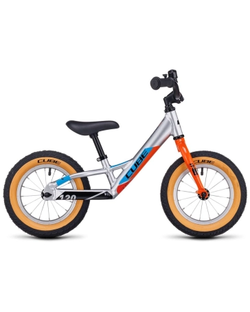 Draisienne Enfant CUBIE 120 Argent/Bleu/Rouge