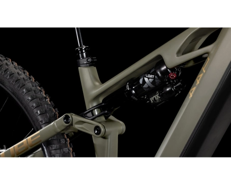 VTT électrique tout suspendu Unisexe STEREO HYBRID ONE44 HPC TM 800 Vert Olive