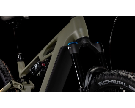 VTT électrique tout suspendu Unisexe STEREO HYBRID ONE44 HPC TM 800 Vert Olive