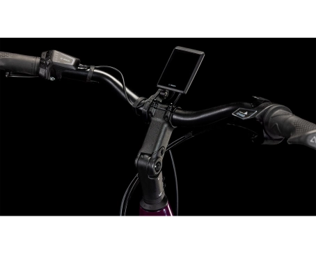 Vélo électrique urbain Unisexe SUPREME HYBRID DELUXE PRO 625 Bordeaux