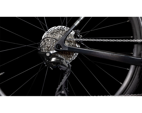 Vélo de route Unisexe ATTAIN C:62 RACE Noir