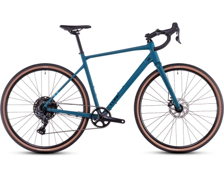 Vélo de gravel Unisexe NUROAD ONE Bleu Poséidon