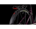 Vélo électrique urbain Unisexe SUPREME HYBRID DELUXE PRO 625 Bordeaux - Image 4/6