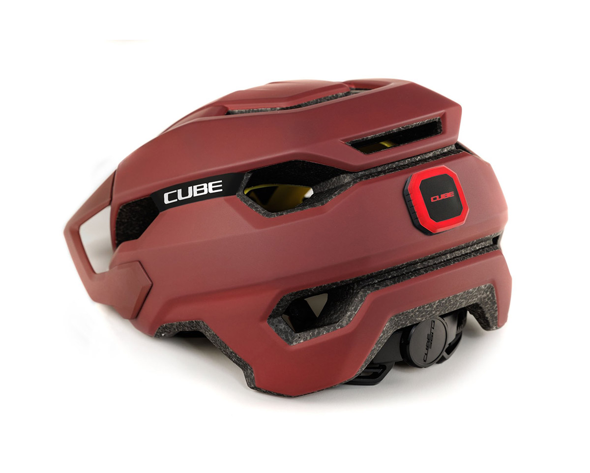 Casque VTT Unisexe STRAY Rouge Bourgogne