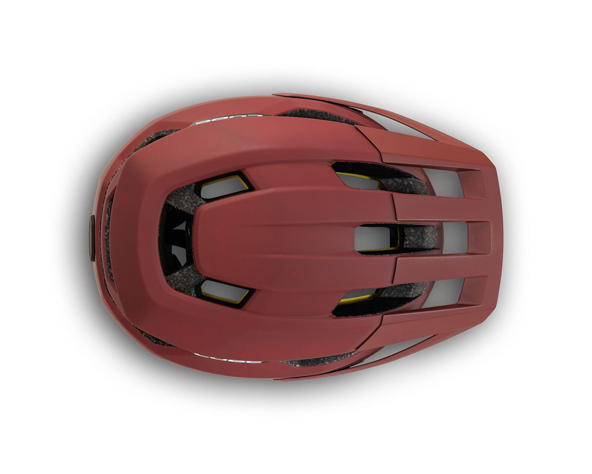 Casque VTT Unisexe STRAY Rouge Bourgogne