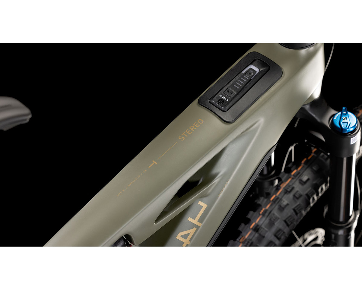 VTT électrique tout suspendu Unisexe STEREO HYBRID ONE44 HPC TM 800 Vert Olive