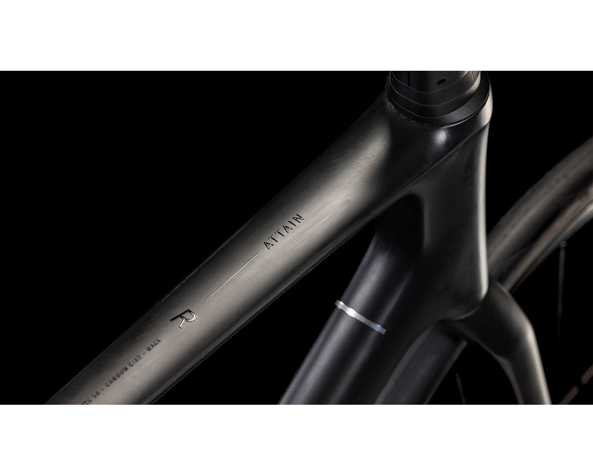 Vélo de route Unisexe ATTAIN C:62 RACE Noir