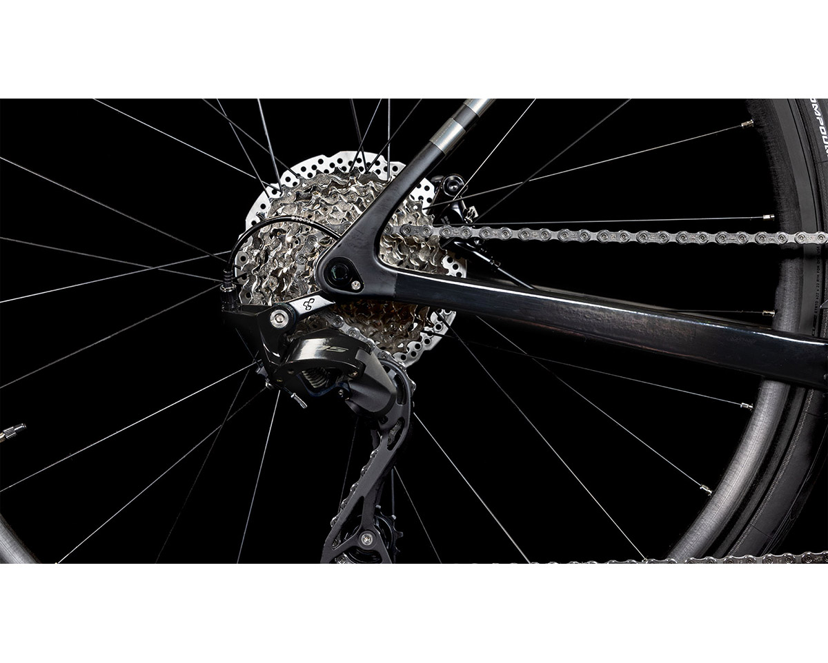 Vélo de route Unisexe ATTAIN C:62 RACE Noir