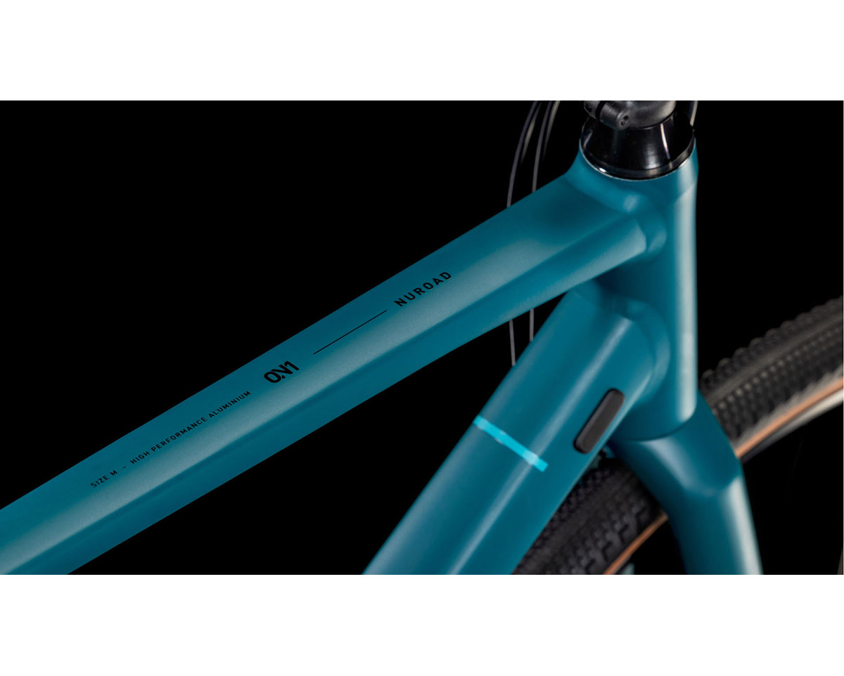 Vélo de gravel Unisexe NUROAD ONE Bleu Poséidon