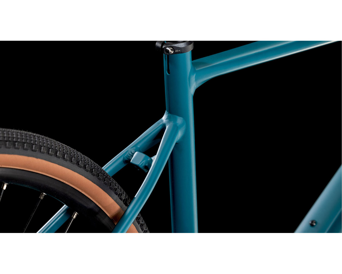 Vélo de gravel Unisexe NUROAD ONE Bleu Poséidon