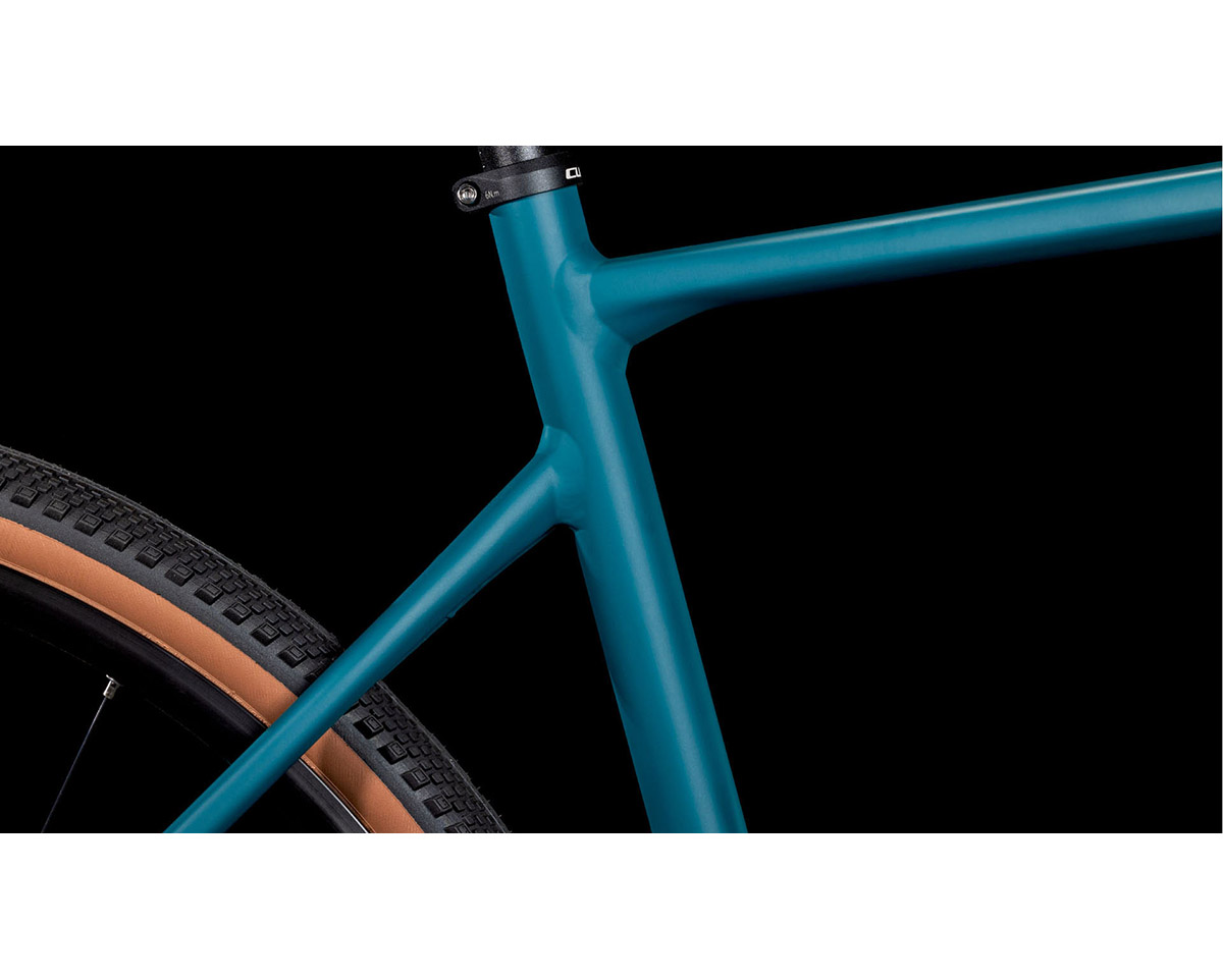 Vélo de gravel Unisexe NUROAD ONE Bleu Poséidon