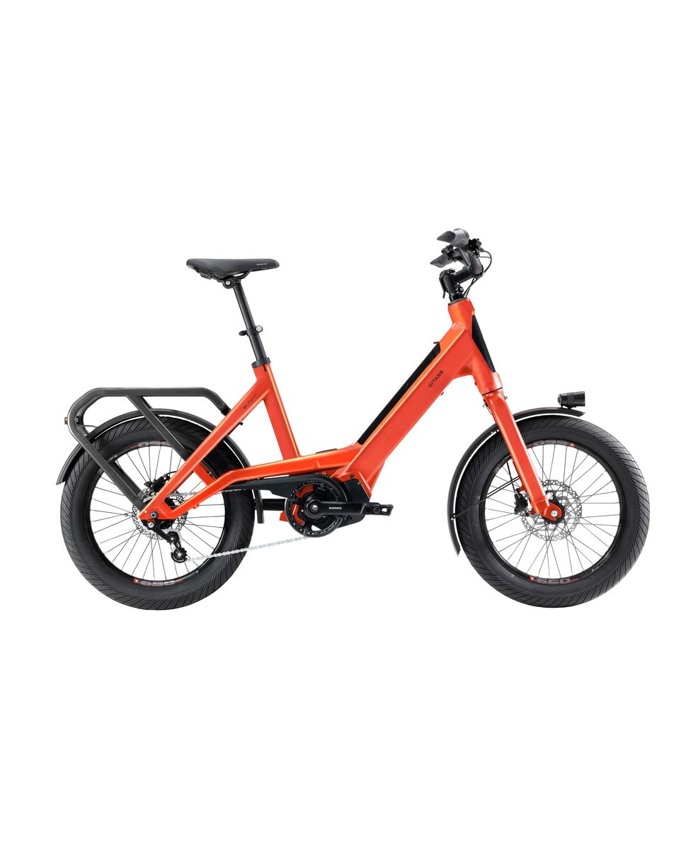 Vélo électrique urbain Unisexe G-LIFE COMPACT 2 482Wh Orange